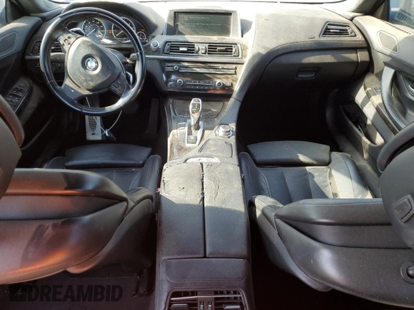 2013 BMW 6 Series 650i with VIN WBA6B2C50DD128323, listed as a Copart auction lot 43059985 with 106,861 mi miles and Clean Title. Bid and sale history available at DreamBid. Image 8.