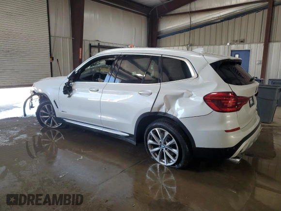 2018 BMW X3 xDrive30i with VIN 5UXTR9C5XJLD60568, listed as a Copart auction lot 54338055 with Not Provided miles and Salvage Title. Bid and sale history available at DreamBid. Image 2.