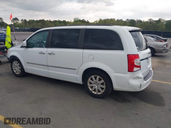 2016 Chrysler Town & Country Touring with VIN 2C4RC1BG8GR255414, listed as a IAAI auction lot 41915805 with 93,286 mi miles. Bid and sale history available at carsss.com. Image 3.