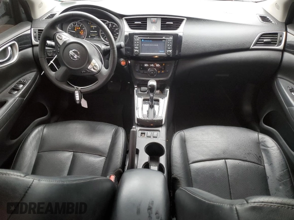 2018 Nissan Sentra S with VIN 3N1AB7AP8JY256044, listed as a Copart auction lot 55600075 with 58,963 mi miles and Salvage Title. Bid and sale history available at DreamBid. Image 8.