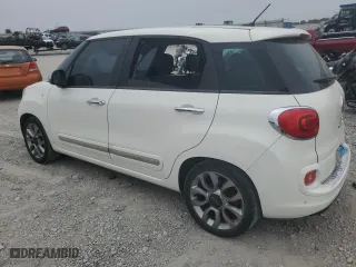 2014 FIAT 500L Lounge with VIN ZFBCFACH3EZ002687, listed as a Copart auction lot 71222884 with 230,545 mi miles and Salvage Title. Bid and sale history available at carsss.com. Image 2.
