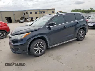 2016 Toyota Highlander XLE with VIN 5TDKKRFH5GS503468, listed as a Copart auction lot 59941265 with 157,051 mi miles and Salvage title. Bid and sale history available at DreamBid. Image 1.