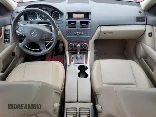 2011 Mercedes-Benz C with VIN WDDGF5EBXBR158693, listed as a Copart auction lot 51616425 with 123,994 mi miles and Salvage Title. Bid and sale history available at carsss.com. Image 8.