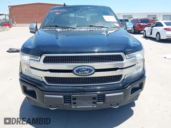 2018 Ford F-150 XL with VIN 1FTEW1E56JFC07621, listed as a IAAI auction lot 42341534 with 93,932 mi miles and . Bid and sale history available at DreamBid. Image 6.