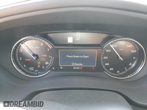 2020 Cadillac XT4 FWD Sport with VIN 1GYFZER4XLF139311, listed as a Copart auction lot 61757995 with 46,123 mi miles and Salvage title. Bid and sale history available at DreamBid. Image 9.