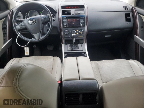 2013 Mazda CX-9 Grand Touring z VIN JM3TB3DV3D0412229, wystawiony jako Copart lot #57334325 z przebiegiem 146 976 mil mil oraz Czysty tytuł • Clean title. Historia ofert i sprzedaży dostępna na DreamBid. Obrazek 8.