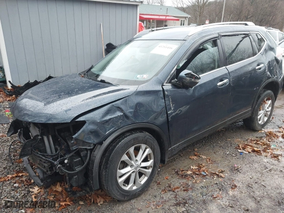 2016 Nissan Rogue S with VIN KNMAT2MV3GP682192, listed as a IAAI auction lot 41211416 with 96,111 mi miles. Bid and sale history available at carsss.com. Image 18.