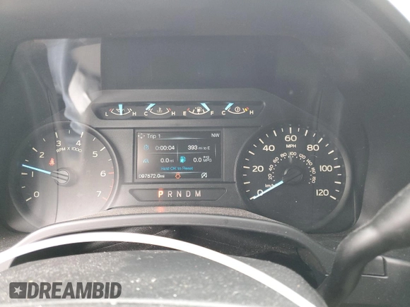 2018 Ford F-150 XL with VIN 1FTEX1EP8JKD44193, listed as a Copart auction lot 54787855 with 97,572 mi miles and Salvage Title. Bid and sale history available at DreamBid. Image 9.