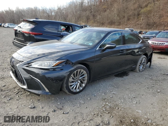2022 Lexus ES 300h Luxury with VIN 58AEA1C11NU013518, listed as a Copart auction lot 80817474 with 70,352 mi miles and Salvage title. Bid and sale history available at DreamBid. Image 1.