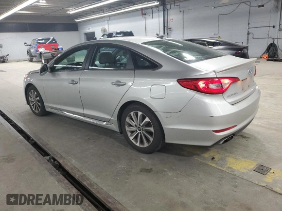 2015 Hyundai Sonata Limited with VIN 5NPE34AF2FH040714, listed as a Copart auction lot 55464585 with 162,231 mi miles and Clean Title. Bid and sale history available at carsss.com. Image 2.