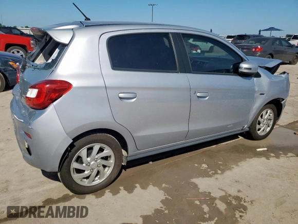 2018 Mitsubishi Mirage SE with VIN ML32A4HJ4JH014404, listed as a Copart auction lot 61178115 with 24,995 mi miles and Salvage title. Bid and sale history available at DreamBid. Image 3.