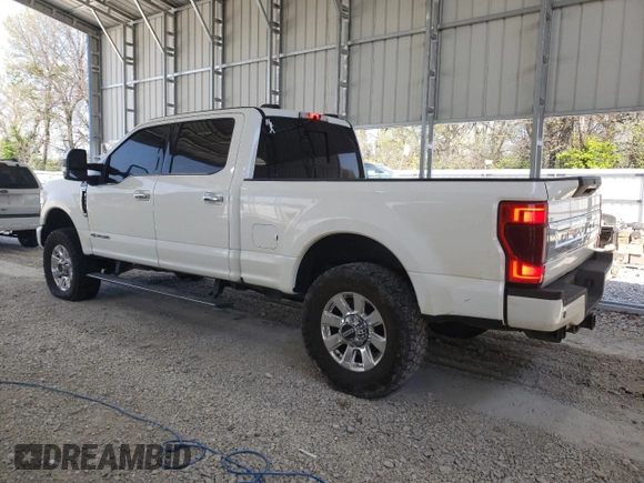 2020 Ford F-350 XL with VIN 1FT8W3BT5LEE56769, listed as a Copart auction lot 53104495 with 134,810 mi miles and Salvage title. Bid and sale history available at DreamBid. Image 2.