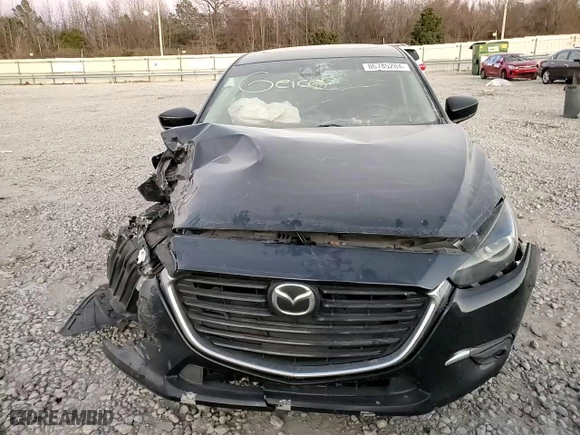 2017 Mazda Mazda3 4-Door Grand Touring with VIN 3MZBN1W39HM132956, listed as a Copart auction lot 86785284 with 0 mi miles and Salvage Title. Bid and sale history available at carsss.com. Image 11.