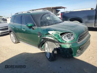 2022 MINI Countryman Cooper with VIN WMZ23BR04N3N62018, listed as a Copart auction lot 84242144 with 52,476 mi miles and Salvage Title. Bid and sale history available at carsss.com. Image 4.