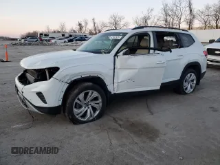 2021 Volkswagen Atlas SE z VIN 1V2KP2CAXMC527504, wystawiony jako Copart lot #42582925 z przebiegiem 71 153 mil mil oraz Szkoda całkowita • Salvage title. Historia ofert i sprzedaży dostępna na DreamBid. Obrazek 1.