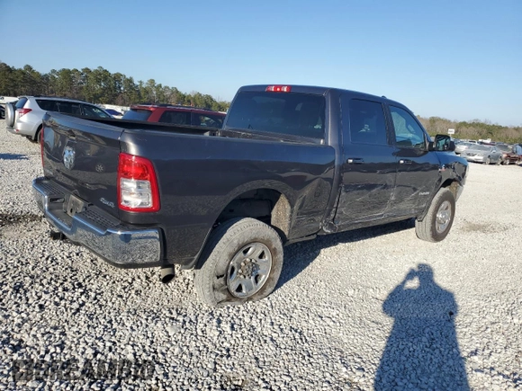 2022 Ram 2500 Big Horn with VIN 3C6UR5DL0NG365376, listed as a Copart auction lot 46855305 with 59,140 mi miles and Salvage Title. Bid and sale history available at carsss.com. Image 3.