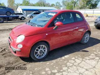 2015 FIAT 500 Pop z VIN 3C3CFFAR8FT623779, wystawiony jako Copart lot #53965815 z przebiegiem 99 000 mil mil oraz Szkoda całkowita • Salvage title. Historia ofert i sprzedaży dostępna na DreamBid. Obrazek 1.