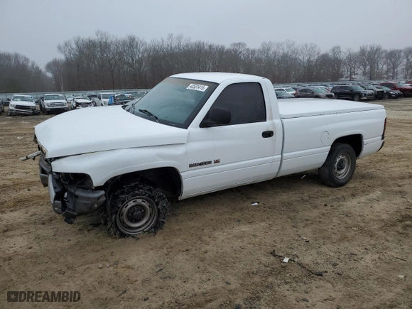 2000 Dodge Ram 1500 Work Special with VIN 1B7HC16X4YS637929, listed as a Copart auction lot 43531415 with 184,641 mi miles and Salvage Title. Bid and sale history available at carsss.com. Image 1.