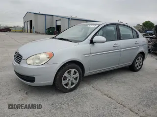 2008 Hyundai Accent GLS with VIN KMHCN46C78U272620, listed as a Copart auction lot 54587375 with 105,367 mi miles and Clean Title. Bid and sale history available at carsss.com. Image 1.