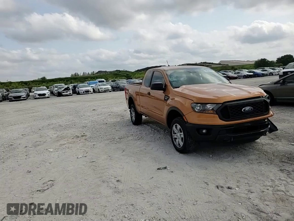 2019 Ford Ranger XL with VIN 1FTER1EH5KLA53553, listed as a Copart auction lot 54500454 with 63,308 mi miles and Salvage Title. Bid and sale history available at carsss.com. Image 10.
