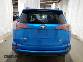 2018 Toyota RAV4 LE with VIN JTMBFREVXJJ744555, listed as a Copart auction lot 64081295 with 17,314 mi miles and Salvage title. Bid and sale history available at DreamBid. Image 6.