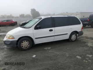 2000 Ford Windstar Cargo with VIN 2FTZA5448YBC27803, listed as a Copart auction lot 80345504 with 92,804 mi miles and Salvage Title. Bid and sale history available at carsss.com. Image 1.