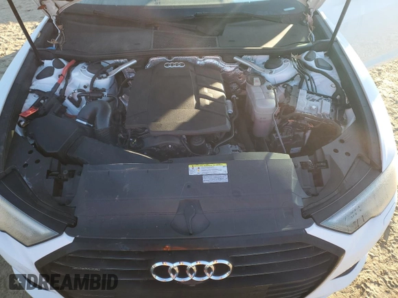 2020 Audi A6 Premium Plus with VIN WAUE8AF27LN090393, listed as a Copart auction lot 86551944 with 0 mi miles and Salvage Title. Bid and sale history available at carsss.com. Image 11.