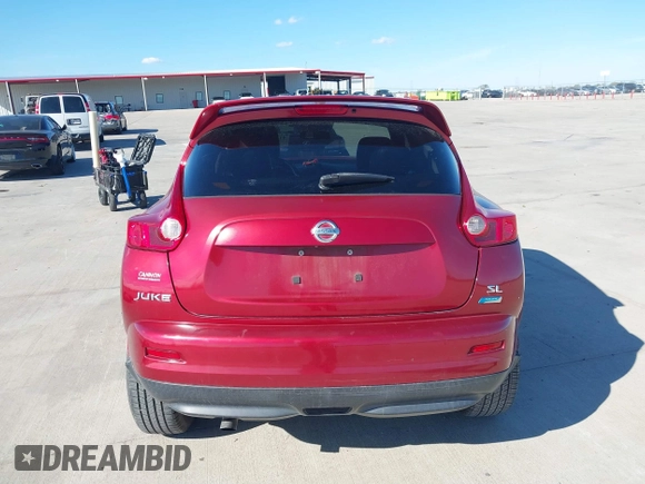 2013 Nissan Juke S with VIN JN8AF5MR0DT216626, listed as a IAAI auction lot 41067264 with 1 mi miles. Bid and sale history available at carsss.com. Image 15.