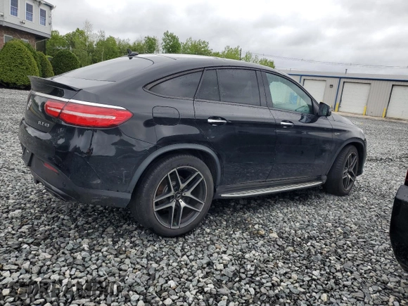 2019 Mercedes-Benz GLE 43 AMG with VIN 4JGED6EB5KA137564, listed as a Copart auction lot 57213595 with 104,144 mi miles and Salvage title. Bid and sale history available at DreamBid. Image 3.
