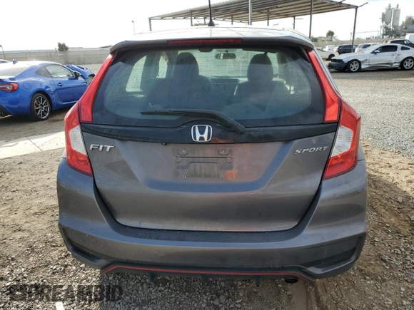 2018 Honda Fit Sport with VIN 3HGGK5G69JM705041, listed as a Copart auction lot 71879954 with 87,783 mi miles and Salvage Title. Bid and sale history available at DreamBid. Image 6.