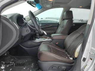 2013 Infiniti JX35 with VIN 5N1AL0MM5DC345632, listed as a Copart auction lot 44216045 with 141,084 mi miles and Clean Title. Bid and sale history available at carsss.com. Image 7.