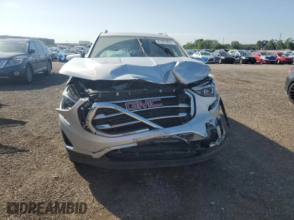 2020 GMC Terrain SLT with VIN 3GKALVEV1LL312790, listed as a Copart auction lot 61825055 with 135,858 mi miles and Salvage title. Bid and sale history available at DreamBid. Image 5.