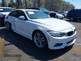 2019 BMW 4 Series 430i xDrive with VIN WBA4J3C51KBL09939, listed as a IAAI auction lot 41954336 with 86,592 mi miles and . Bid and sale history available at DreamBid. Image 1.