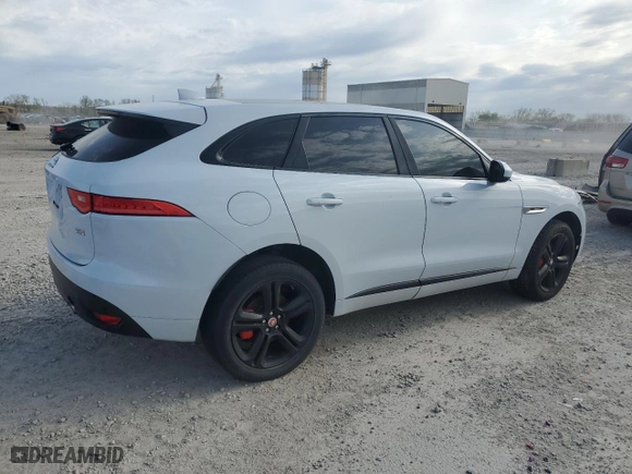 2017 Jaguar F-PACE 35t R-Sport with VIN SADCL2BVXHA047832, listed as a Copart auction lot 50904665 with 128,000 mi miles and Clean Title. Bid and sale history available at carsss.com. Image 3.