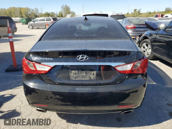 2012 Hyundai Sonata 2.4L Limited PZEV with VIN 5NPEC4AC3CH328307, listed as a Copart auction lot 76809354 with 129,321 mi miles and Salvage Title. Bid and sale history available at carsss.com. Image 6.