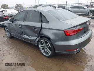 2020 Audi A3 Sedan Premium with VIN WAUAUGFF5LA104296, listed as a IAAI auction lot 41629104 with 60,474 mi miles. Bid and sale history available at carsss.com. Image 3.
