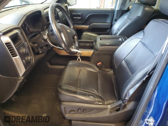 2015 Chevrolet Silverado 1500 LTZ with VIN 3GCUKSECXFG220583, listed as a Copart auction lot 56185545 with 133,443 mi miles and Clean Title. Bid and sale history available at DreamBid. Image 7.
