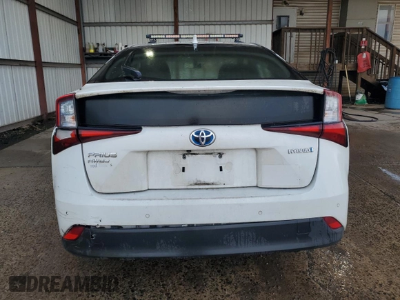 2019 Toyota Prius LE z VIN JTDL9RFUXK3004270, wystawiony jako Copart lot #57160885 z przebiegiem 185 420 mil mil oraz Czysty tytuł • Clean title. Historia ofert i sprzedaży dostępna na DreamBid. Obrazek 6.