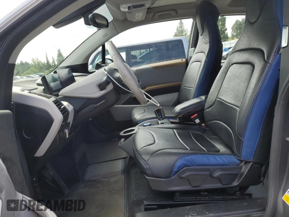 2017 BMW i3 z VIN WBY1Z8C32HV890898, wystawiony jako Copart lot #57968095 z przebiegiem 76 806 mil mil oraz Szkody całkowita. Historia ofert i sprzedaży dostępna na DreamBid. Obrazek 7.