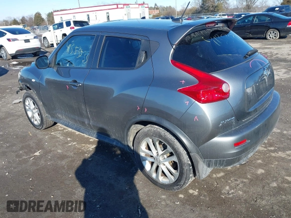 2012 Nissan Juke SV with VIN JN8AF5MV6CT116848, listed as a IAAI auction lot 41353533 with 121,513 mi miles. Bid and sale history available at carsss.com. Image 3.