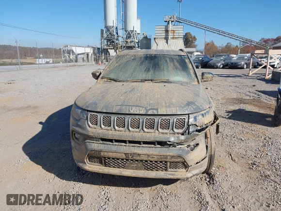 2023 Jeep Compass Latitude Lux with VIN 3C4NJDFN4PT521619, listed as a IAAI auction lot 40676656 with Not provided miles and . Bid and sale history available at DreamBid. Image 12.