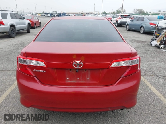 2012 Toyota Camry L with VIN 4T4BF1FK5CR196439, listed as a IAAI auction lot 42033615 with 238,790 mi miles. Bid and sale history available at carsss.com. Image 16.