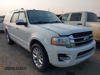 2017 Ford Expedition Max Limited with VIN 1FMJK1KT4HEA76794, listed as a IAAI auction lot 42384012 with 110,563 mi miles and . Bid and sale history available at DreamBid. Image 1.