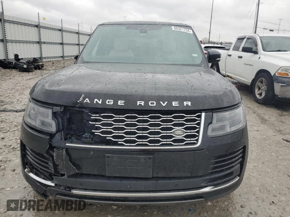 2018 Land Rover Range Rover с VIN SALGS2RE8JA395424, выставлен на аукционе Copart как лот 86321734 с пробегом 70 128 миль миль и Списание • Salvage title. История ставок и продаж доступна на DreamBid. Изображение 5.