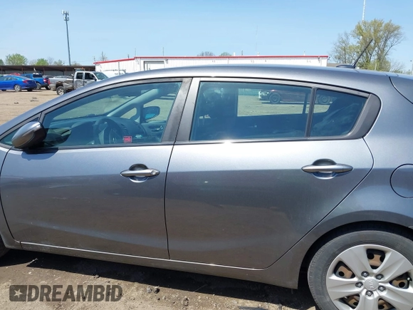 2016 Kia Forte 5-Door LX with VIN KNAFK5A81G5654585, listed as a IAAI auction lot 42103861 with 201,547 mi miles. Bid and sale history available at carsss.com. Image 15.