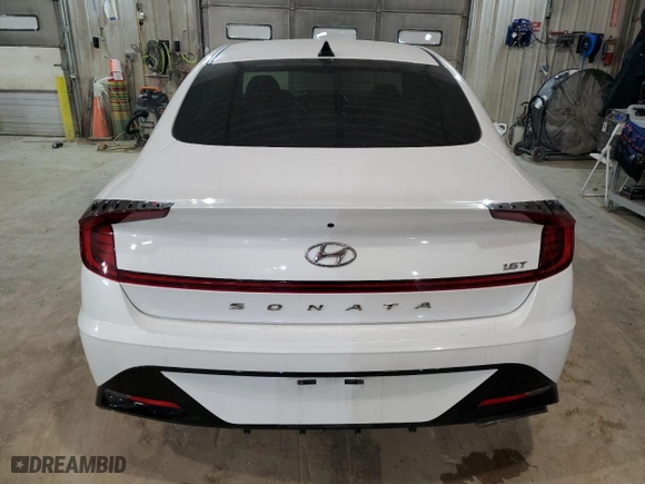 2021 Hyundai Sonata SEL Plus with VIN 5NPEJ4J25MH088580, listed as a Copart auction lot 44403215 with 46,692 mi miles and Salvage Title. Bid and sale history available at carsss.com. Image 6.