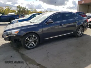 2016 Kia Cadenza Premium with VIN KNALN4D71G5211120, listed as a Copart auction lot 76015634 with 103,793 mi miles and Clean Title. Bid and sale history available at carsss.com. Image 1.
