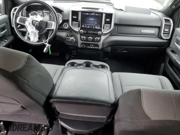 2022 Ram 2500 Big Horn with VIN 3C6UR5DJ3NG191592, listed as a Copart auction lot 88253145 with 37,284 mi miles and Salvage Title. Bid and sale history available at carsss.com. Image 8.