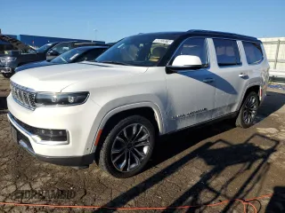 2022 Jeep Grand Wagoneer Series III with VIN 1C4SJVGP0NS113612, listed as a Copart auction lot 80022074 with 39,988 mi miles and Salvage title. Bid and sale history available at DreamBid. Image 1.