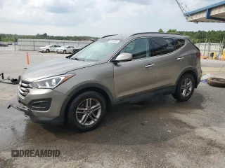2017 Hyundai Santa Fe 2.4L with VIN 5XYZUDLB6HG429133, listed as a Copart auction lot 59546865 with 153,863 mi miles and Salvage title. Bid and sale history available at DreamBid. Image 1.